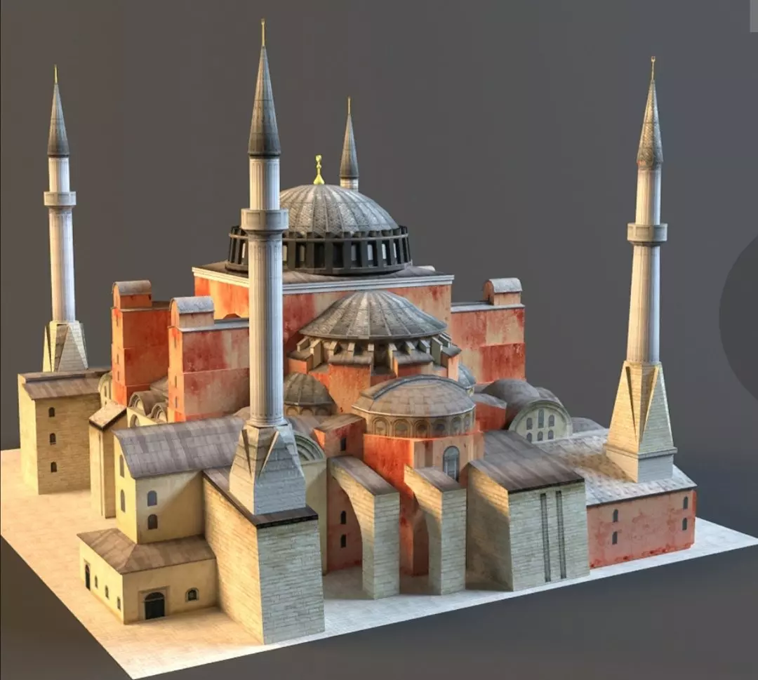 Mimar Sinan Eserleri Maket