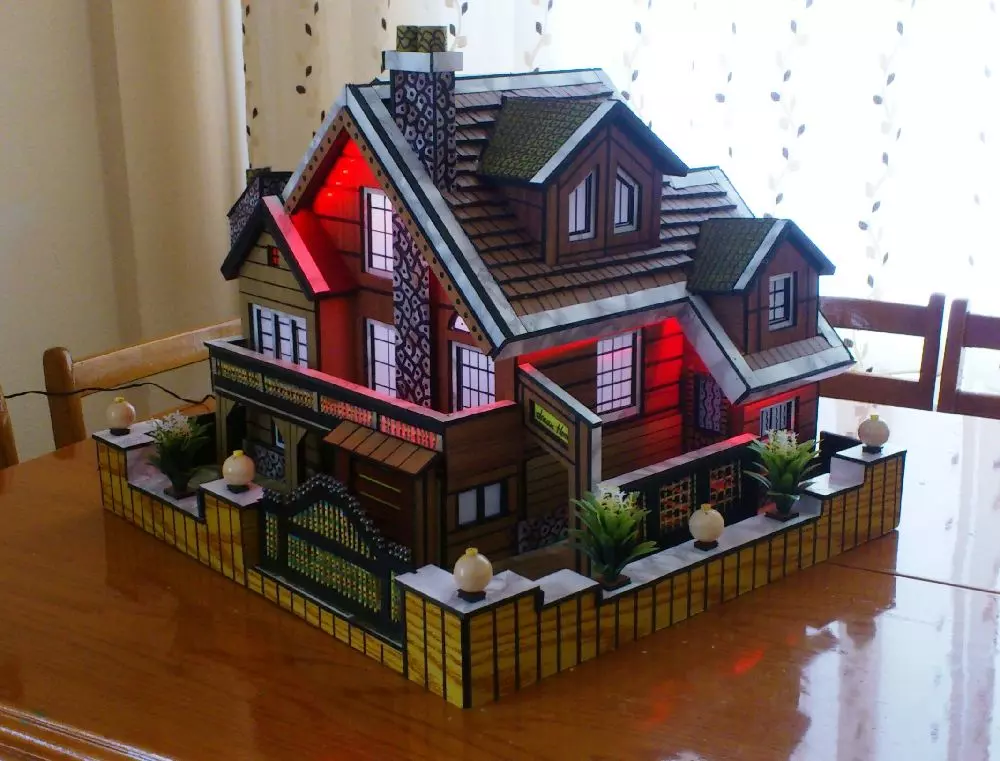 Ahşap Maket Boyama