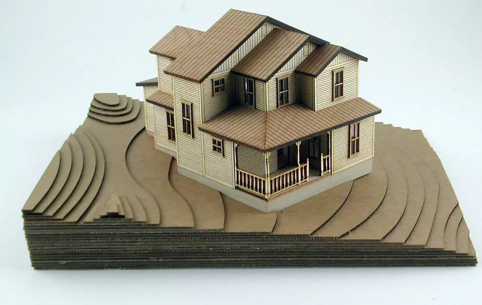 Ahşap 3D Maket