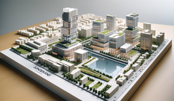 Kayseri'de Ari Mimari Model Yapımı tarafından yapılan detaylı bir mimari model.