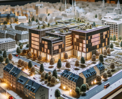Tübingen Mimari Model Yapım