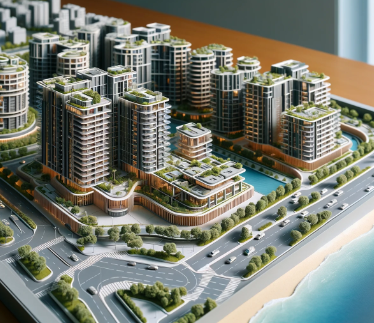 Ari Mimari Model Yapimi tarafından yapılan detaylı mimari model.