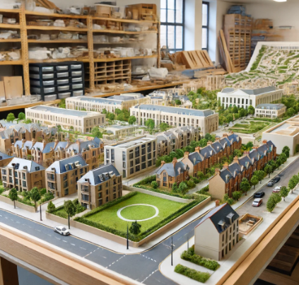 Ari Mimari Model Yapımı tarafından Bitlis'de yapılan detaylı mimari model.