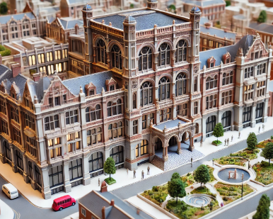 Ari Mimari Model Yapımı tarafından Düzce'de üretilen detaylı maket model.