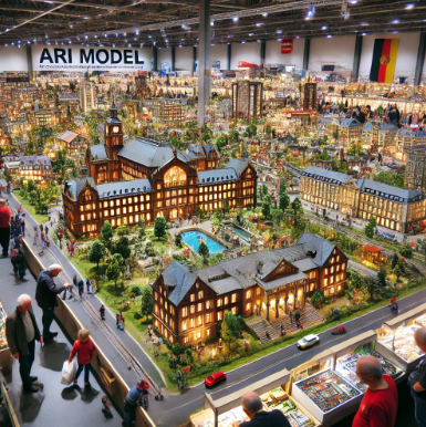 Ari Mimari Model Yapımı tarafından Zonguldak Model Yapımı Fuarı'nda sergilenen detaylı maket modelleri.