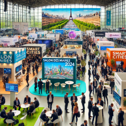 Salon des Maires 2024, Paris'te: Yerel yönetimdeki yenilikleri ve çözümleri keşfetmek için kilit bir etkinlik.