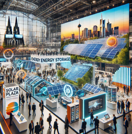 Güneş enerjisi depolama çözümlerini Solar Plaza Energy Storage etkinliğinde Köln'de 10 Kasım 2024'te keşfedin.